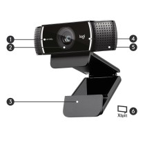 Logitech HD Pro Webcam C922 - Superior Video Quality & Professional Streaming Experience!